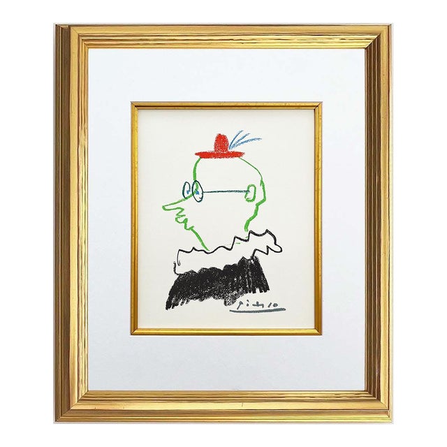 Picasso Lithograph 33 the Friend Framed For Sale