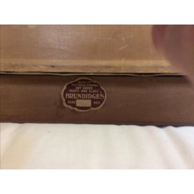 Antique Western Painting For Sale In San Antonio - Image 6 of 7