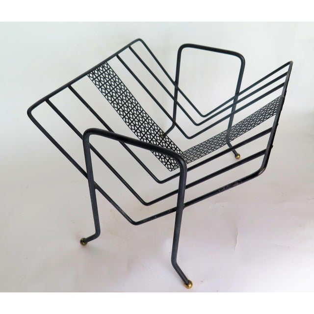 Mategot Style Magazine Rack | Chairish