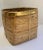 Decorative Basket in Rattan and Brass, Italy, 1960s For Sale In West Palm - Image 6 of 8