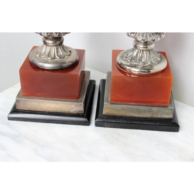 Silver Bombay Company Obelisks - a Pair For Sale - Image 8 of 13