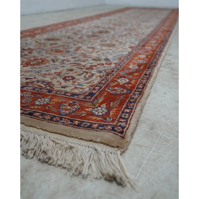 Traditional 1950s Bloomingdales Vintage 3 X 11 Oriental Runner Rug For Sale - Image 3 of 11