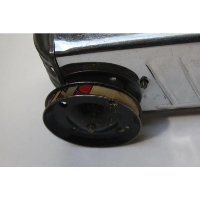Vintage Metal Windup Model Car For Sale - Image 11 of 12