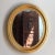 French Louis Philippe-Style Giltwood Oval Wall Mirror For Sale - Image 4 of 12