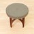 Mid Century Astro Vanity Stool by G Plan in Teak and Olive Greige For Sale In Los Angeles - Image 6 of 10