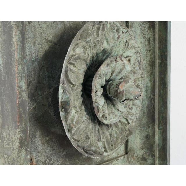 2020s Early 20th Century Copper Rosette Architectural Element For Sale - Image 5 of 14