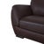 A399 3-Seater, 2-Seater and Lounge Chair in Dark Brown Leather from Natuzzi Editions, Set of 3 For Sale - Image 10 of 18