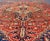 Colorful Antique Persian Heriz-Serapi With Geometric Medallion Design 9'5" X 12'0" For Sale - Image 9 of 10