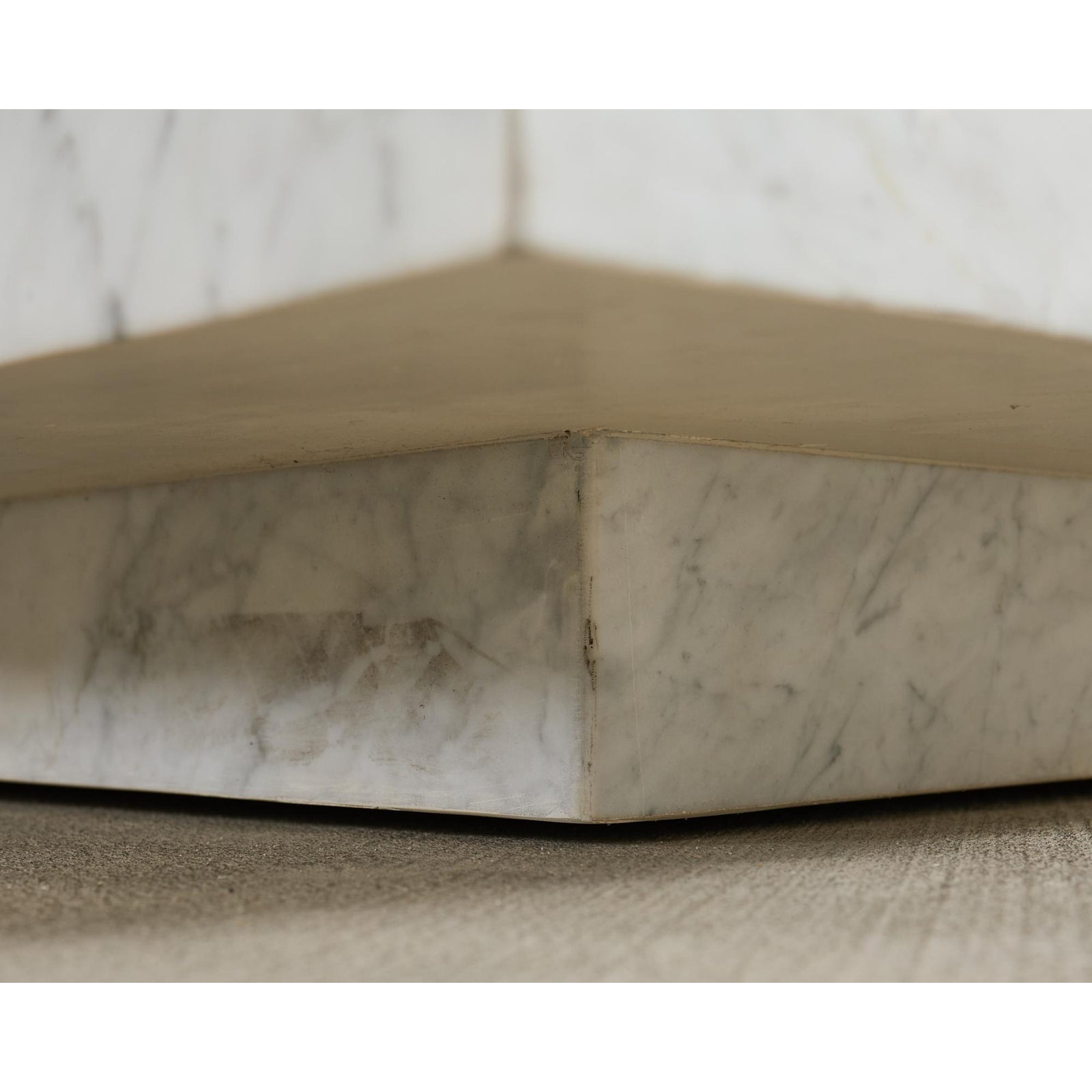 Timothy Oulton Monumental Floating Carrara Marble Cocktail Table