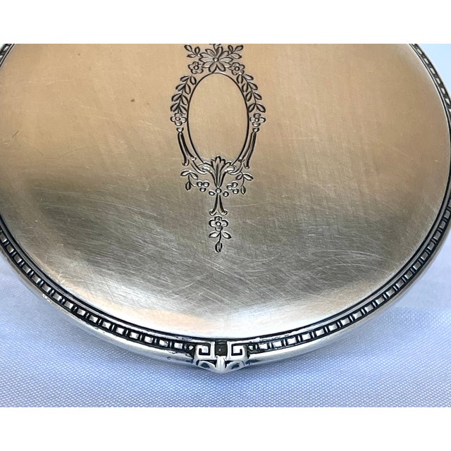 Antique Gorham Sterling Silver & Cut Glass Dresser Jar, Circa 1910 For Sale In Dallas - Image 6 of 15