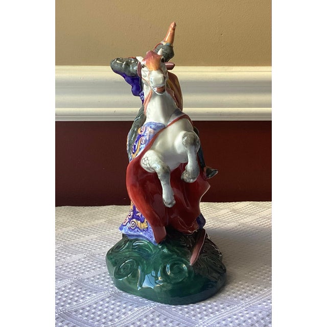 Mid 20th Century Vintage Royal Doulton “The Broken Lance” Porcelain Figurine #Hn 2041, 1948 For Sale - Image 5 of 9