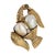 Victorian Ealry 20th Century Victorian Pearl Diamond 14k Yellow Gold Bird Brooch For Sale - Image 3 of 6