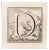 Luigi Vanvitelli, Letter D, Etching, 18th Century For Sale
