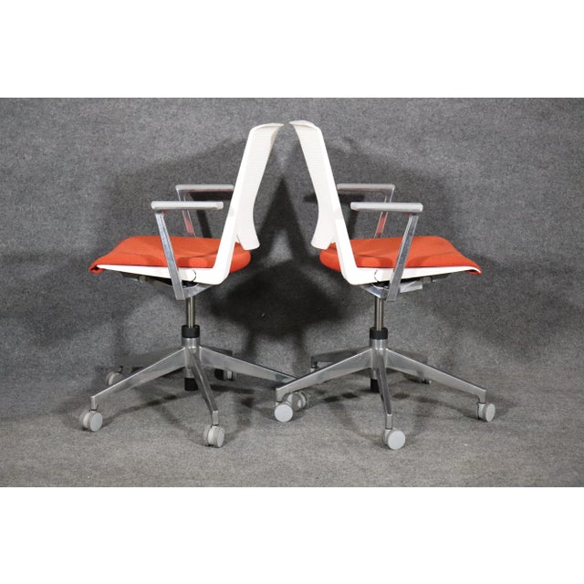 Mid 20th Century Pair of Mid-Century Modern Office Chairs - 2 Pieces For Sale In Philadelphia - Image 6 of 11