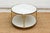 Juliet Gilded Two-Tier Oval Marble Coffee Table For Sale - Image 11 of 12