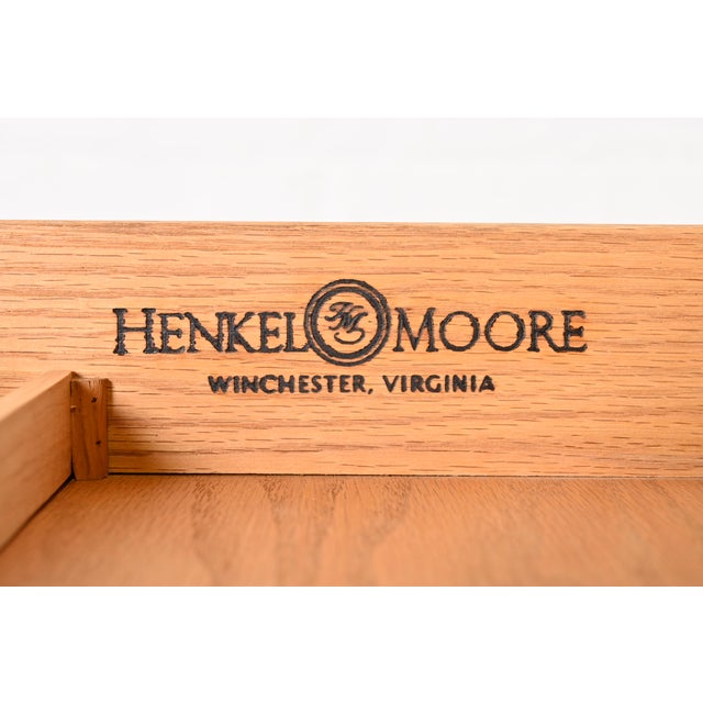 Wood Henkel Moore Chippendale Carved Mahogany Slant Front Architect's Desk For Sale - Image 7 of 12