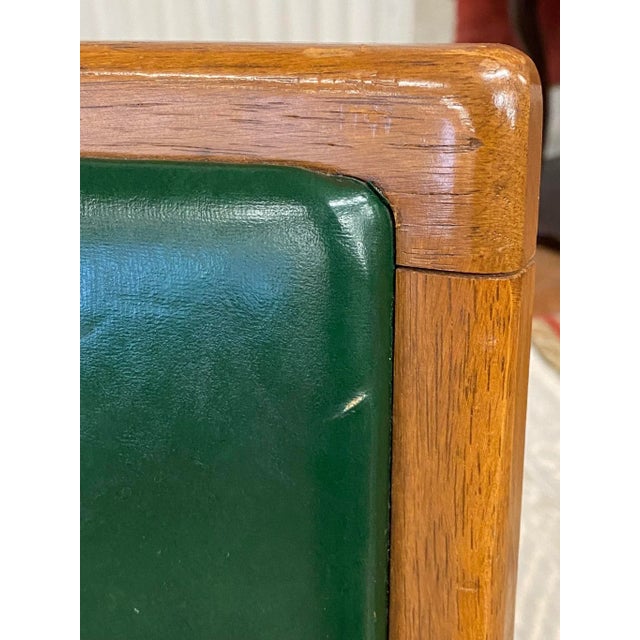 Wood 1950s Mid-Century Changeback Boling Chair Co. Walnut Arm Chair For Sale - Image 7 of 12