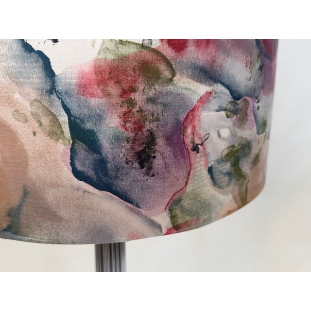 Metal Height Adjustable Floor Lamp with Stem in Chromed Welded Steel Wire from Kinkeldey, 1960s For Sale - Image 7 of 18