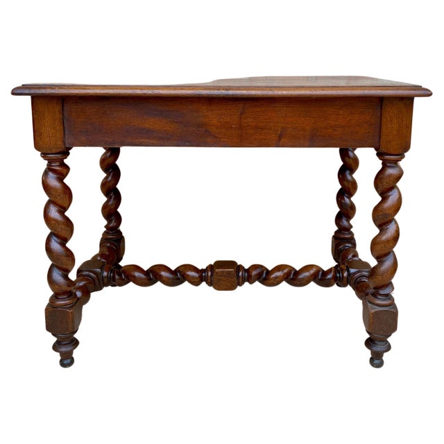 Antique French Walnut Worktable For Sale - Image 10 of 18