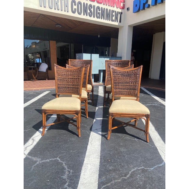 Grenadine Rectangular Dining Table With Six Chairs by Tommy Bahama For Sale - Image 11 of 14