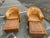 Boho Chic 20th Century Kreiss Pair of Wicker Chairs and Ottomans For Sale - Image 3 of 11