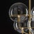 Satin Gold Lyndon Suspension Lamp with Glass by Vico Magistretti for Oluce For Sale - Image 6 of 7