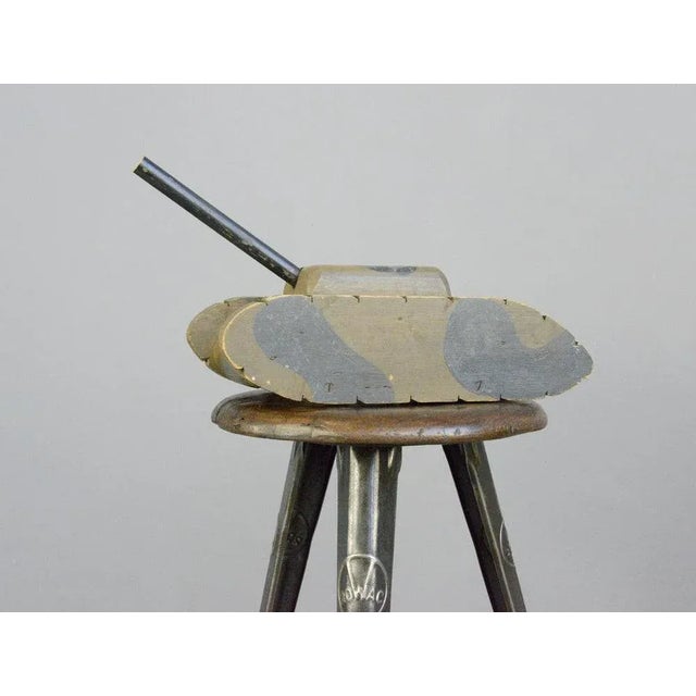 Large Trench Art Tank, 1910 For Sale - Image 3 of 10