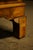 Petite 4 Drawer Burl Olivewood Campaign Style Chest For Sale - Image 9 of 9