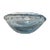 Blue Murano Bubble Glass Ashtray from Seguso, 1950s For Sale