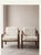 Mid-Century Modern Mid-Century Modern Hungarian Lounge Armchairs in Shearling by Bodnár János for Bubiv, 1970s, Set of 2 For Sale - Image 3 of 4