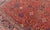 Antique Joshegan Rug With Rich Red Field, Geometric Motifs and Navy Borders 12 X 16'5 For Sale - Image 9 of 16