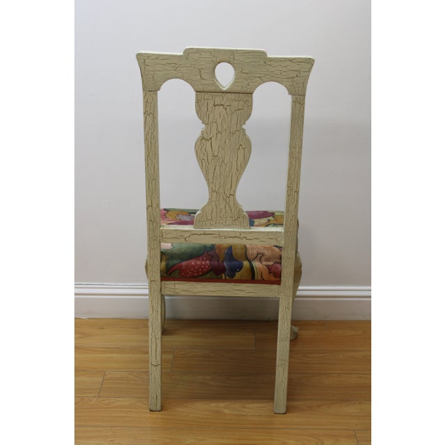 Wood Pair of Classic Side Chairs For Sale - Image 7 of 8