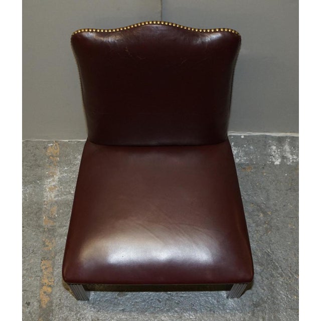 Leather Spencer House Desk Chair For Sale - Image 12 of 17