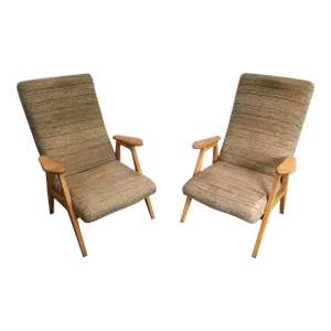 Vintage Armchairs, French, circa 1970 - a Pair