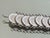 Vintage Mid Century Dutch 1941 10 Cent Coin Style Bracelet For Sale - Image 4 of 16