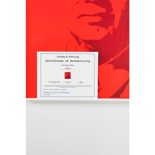 Andy Warhol, Mao Portfolio, 1950s, Silkscreen, Set of 5 For Sale - Image 13 of 14