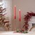 Contemporary Twisted Glass Taper Candle Holder (Set of 2) For Sale - Image 3 of 5