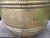 Metal Italian Hammered Brass Planter Stamped Egidio Casagrande For Sale - Image 7 of 10