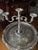 Midcentury Sheffield Silverplate Heavy 3 Arm Candelabra Made in Italy For Sale - Image 10 of 13
