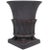 1950s Vintage 1950s Large Black Greco-Roman Style Terra Cotta Classic Urn For Sale - Image 5 of 5