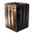 "Stradale" Ice Bucket With Bronze and Stainless Steel, Handcrafted For Sale In Los Angeles - Image 6 of 6