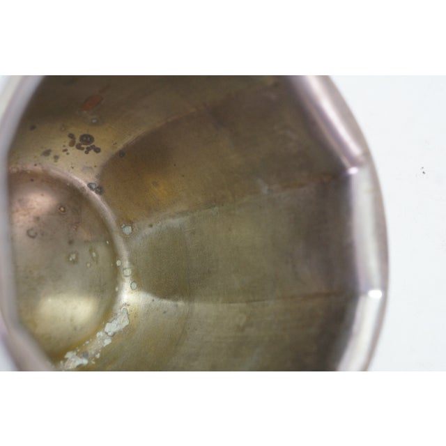 Late 20th Century Continental Silver Silverplate Caudle Cup Vessel & Vanity Bar Tray For Sale - Image 12 of 18