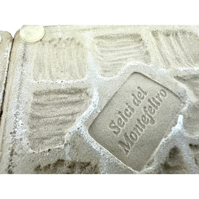 1970s Vintage Italian Tile Selci Del Montefeliro Hot Plate, a Pair For Sale - Image 5 of 12