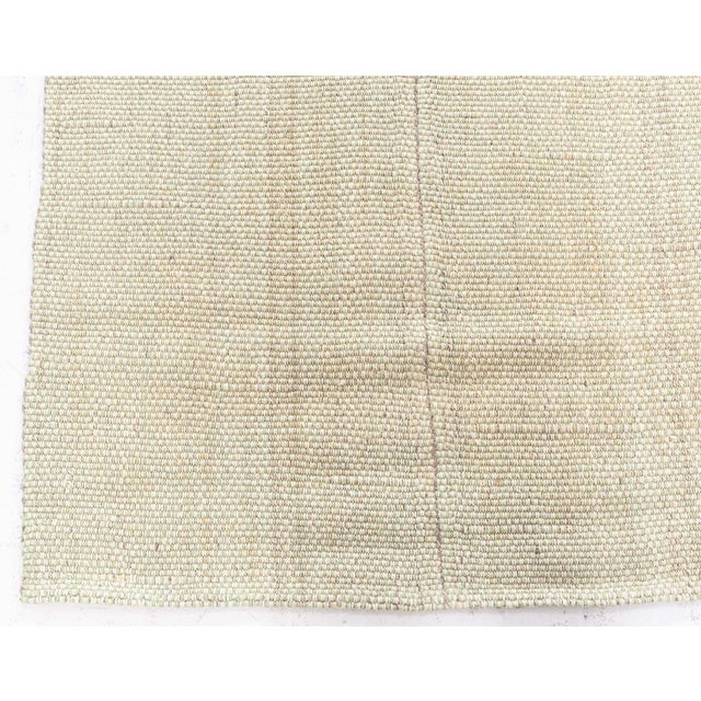 Contemporary Very Light Green Flat Weave Rug by Doris Leslie Blau For Sale - Image 4 of 9