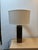 Restoration Hardware Restoration Hardware Bronze Column Table Lamps, Pair For Sale - Image 4 of 15