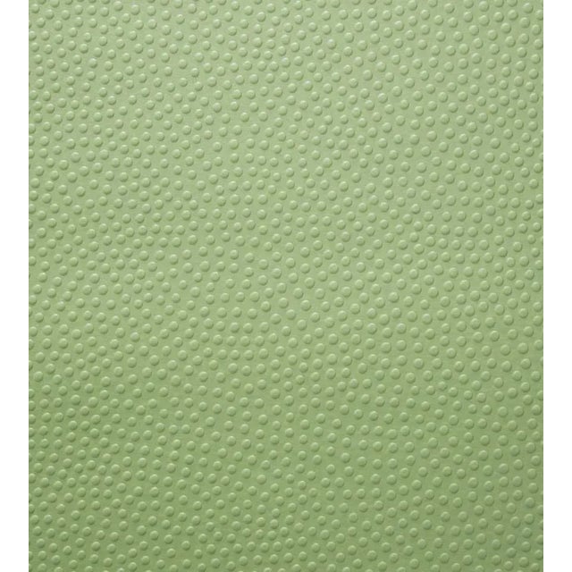 Jean Paul Gaultier for The House of Scalamandré Embosse Wallcovering, Vert For Sale
