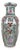 Hand-Painted Chinese Vase with Florals For Sale