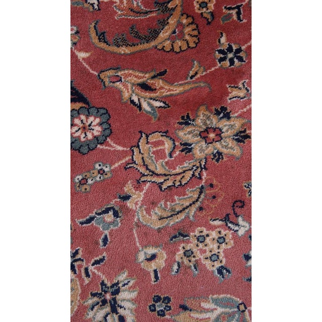 Large Red and Pink Rug For Sale - Image 4 of 10
