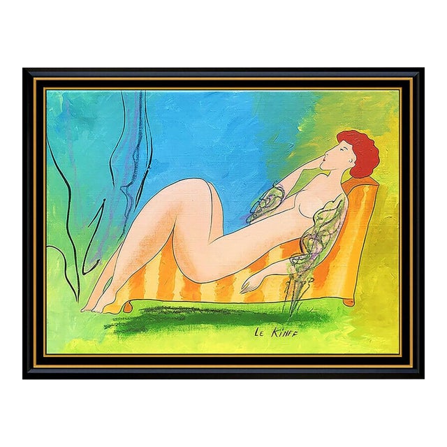 Late 20th Century Contemplation, Linda Le Kinff For Sale