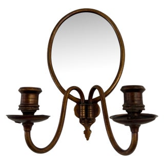 Candle Sconce With Sorcerer’s Mirror For Sale
